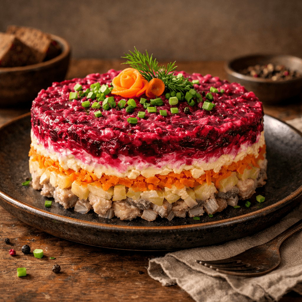 Herring Under Fur Coat