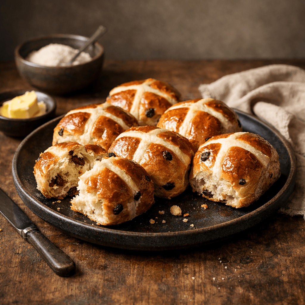 Heisse Kreuzbrötchen