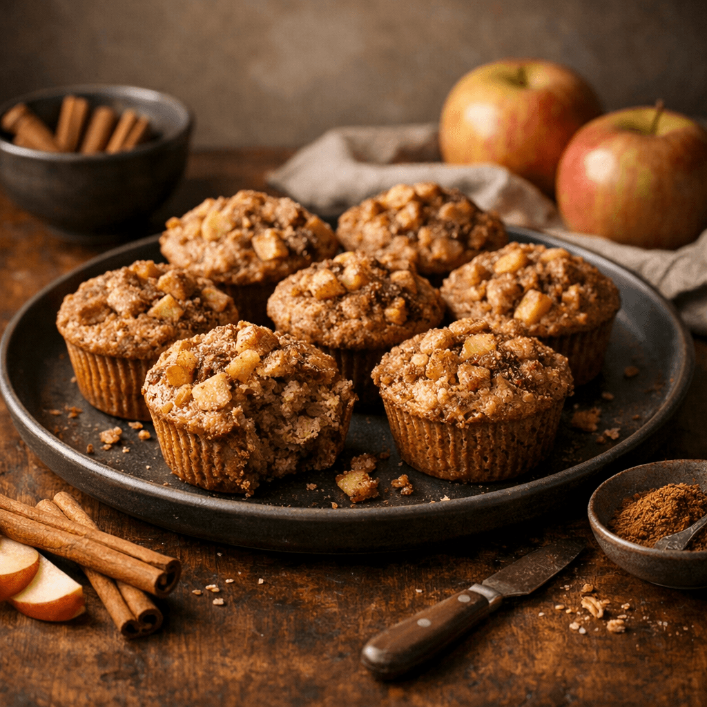 Muffins de Manzana y Canela