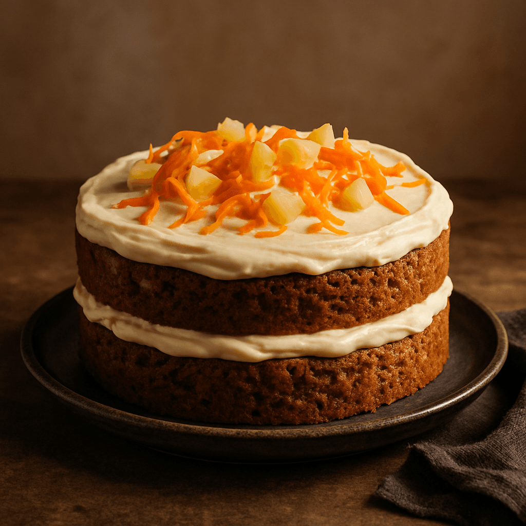 Carrot Pineapple Cake