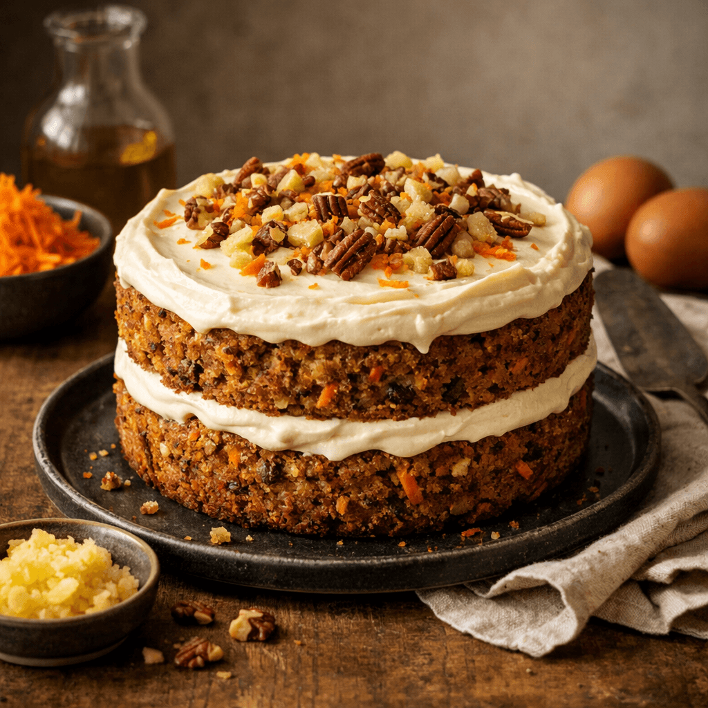 Carrot Pineapple Cake