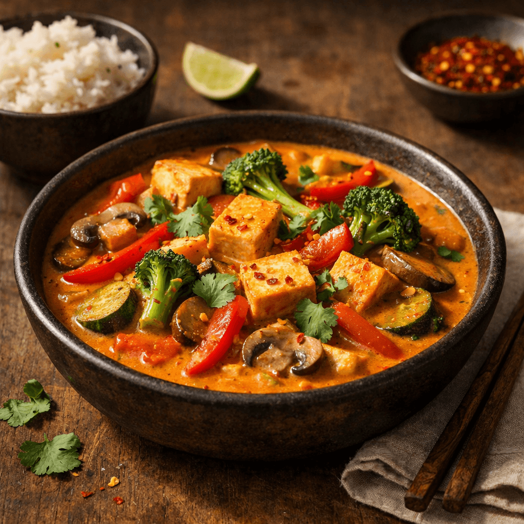 Curry Rosso Thai Vegano