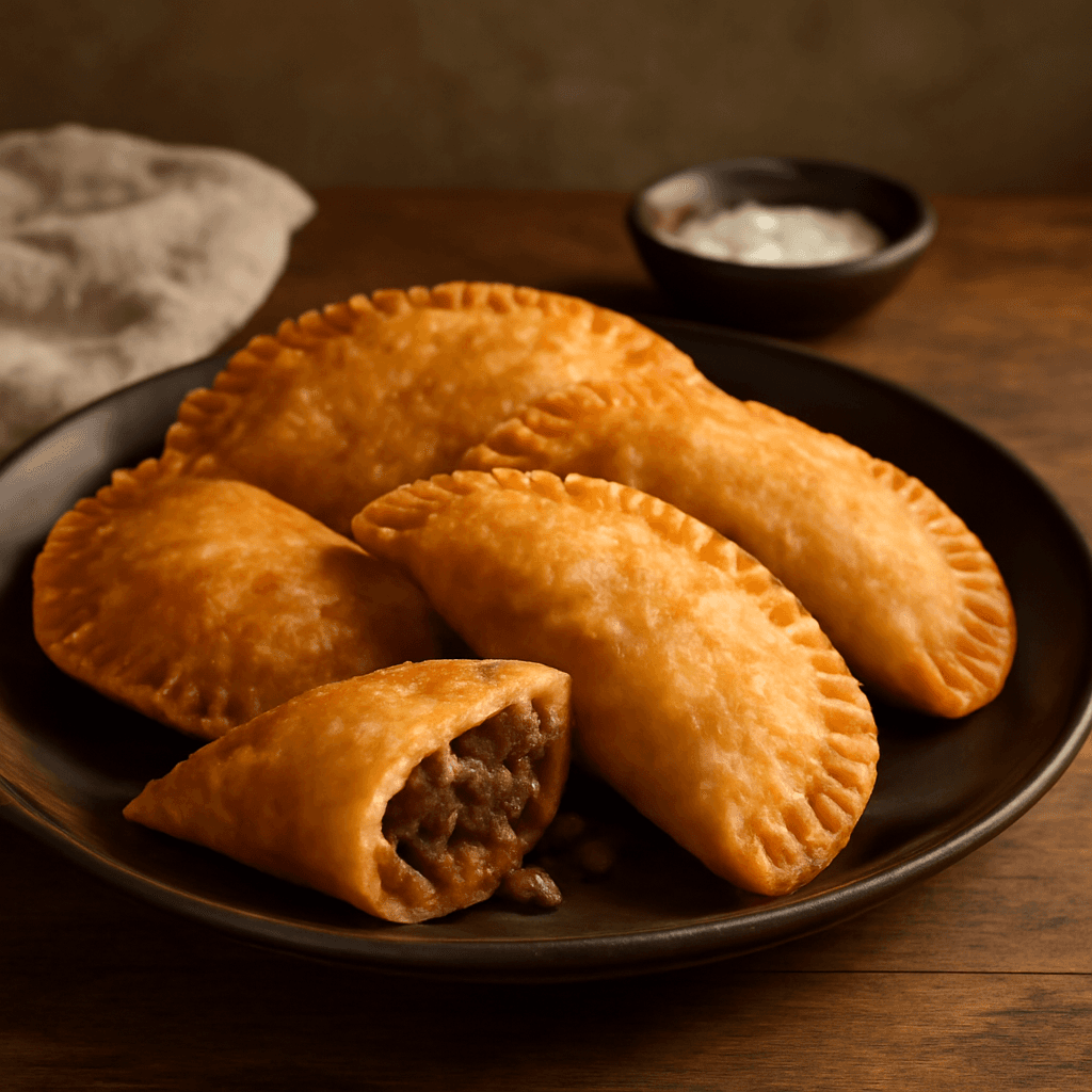 Fried Pies with Mince Filling