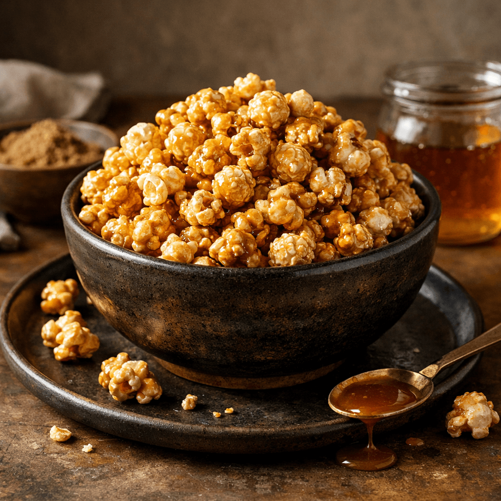 Karamell-Popcorn
