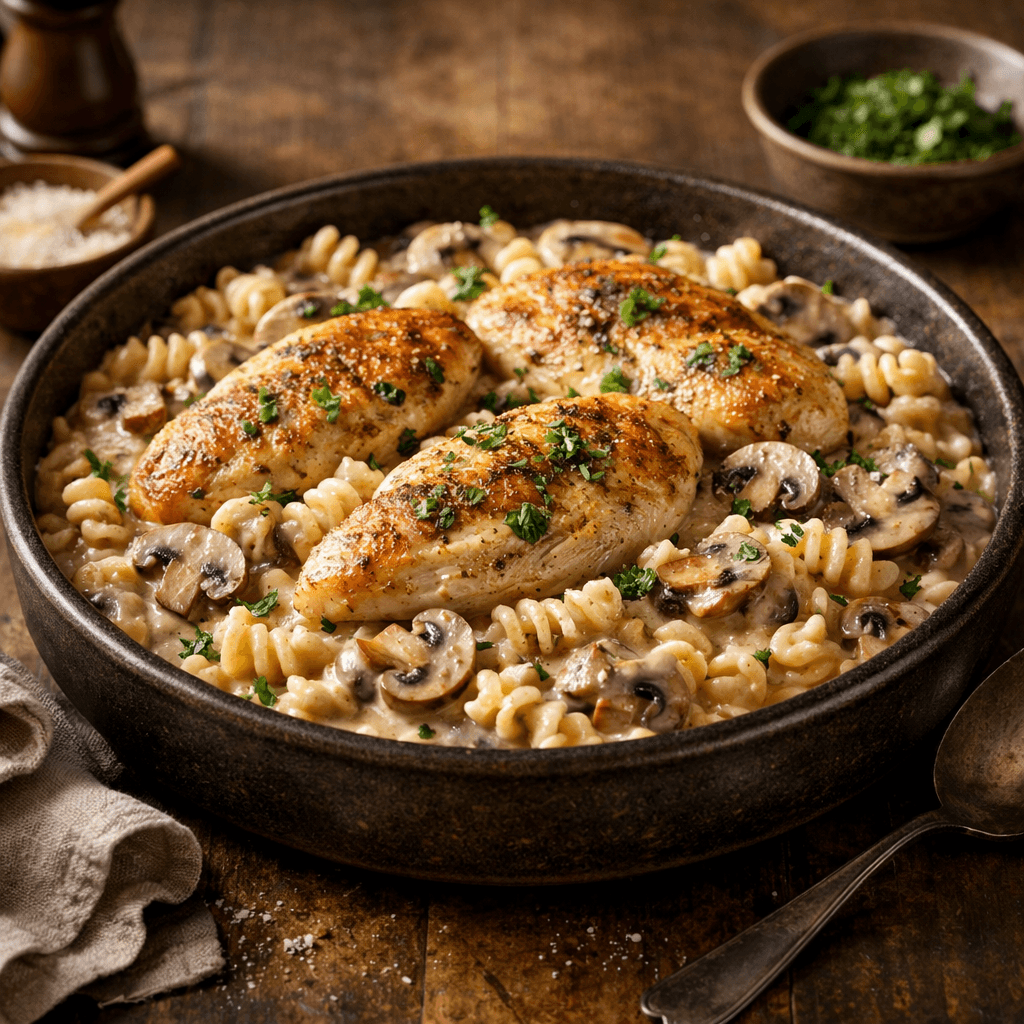 Tetrazzini de Poulet