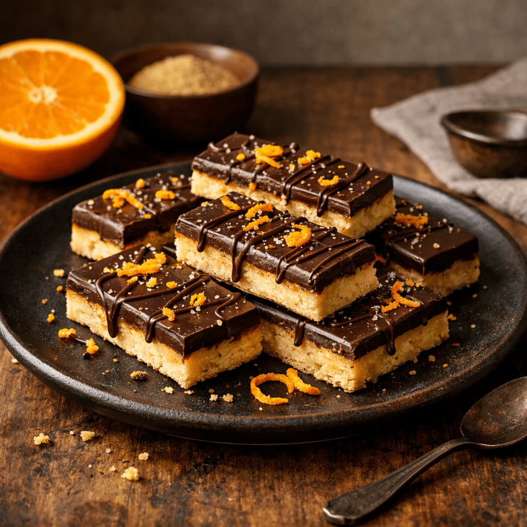 Chocolate Orange Shortbread