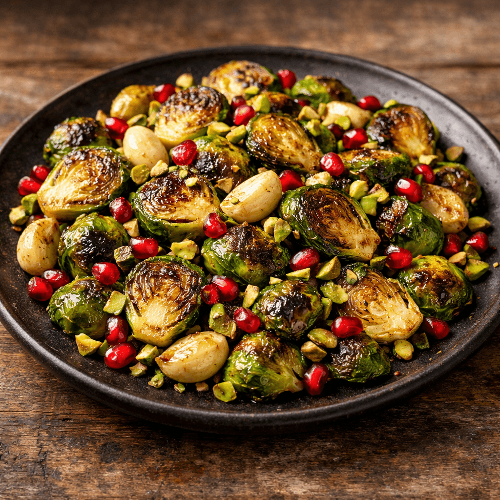 Gnarly Garlic Brussels