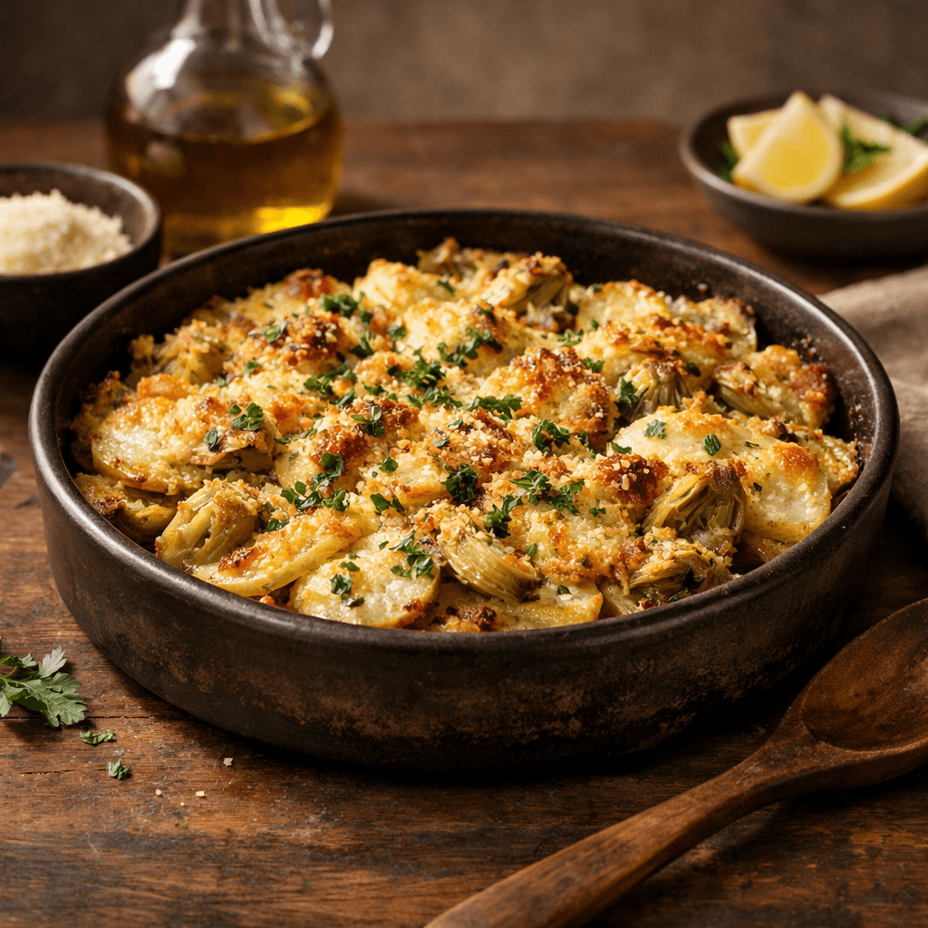 Potato & Artichoke al Forno