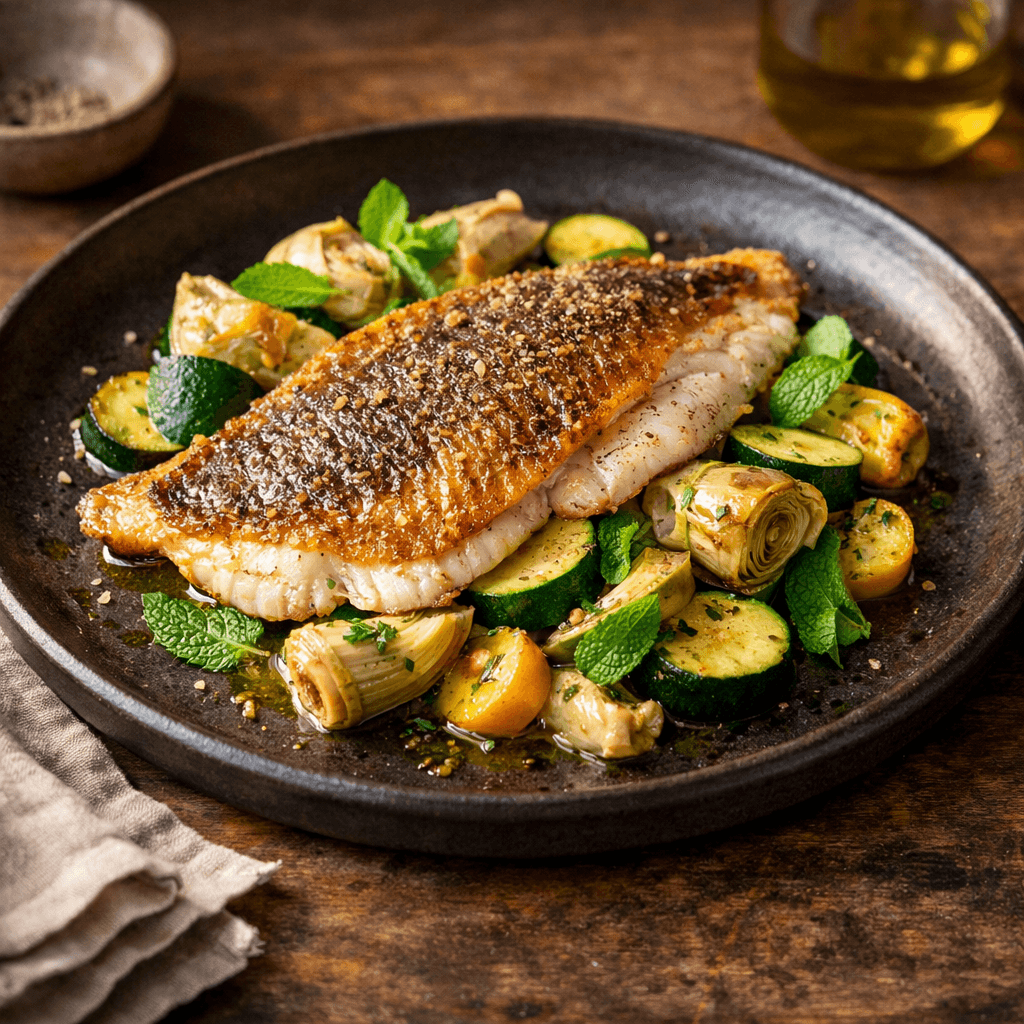 Crispy Skin Lemon Sole