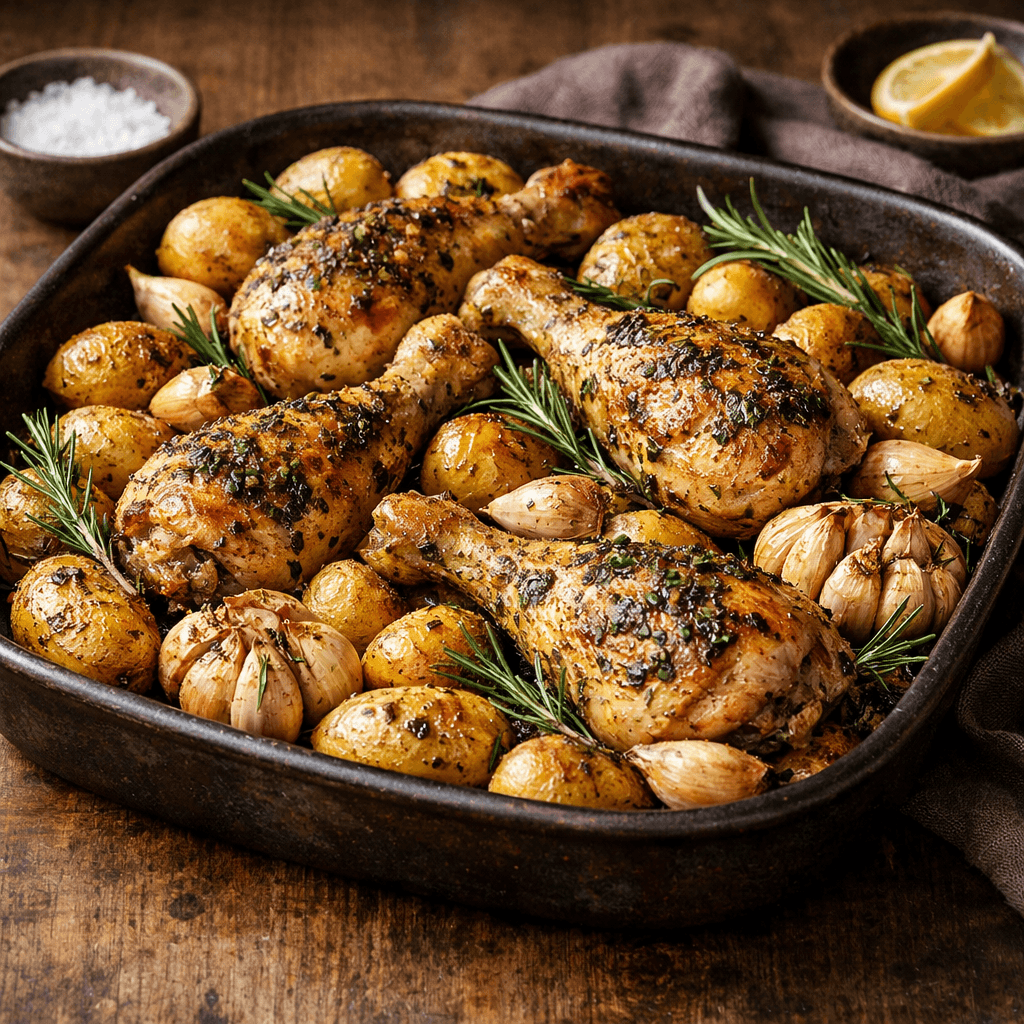 Pollo al Forno con Erbe