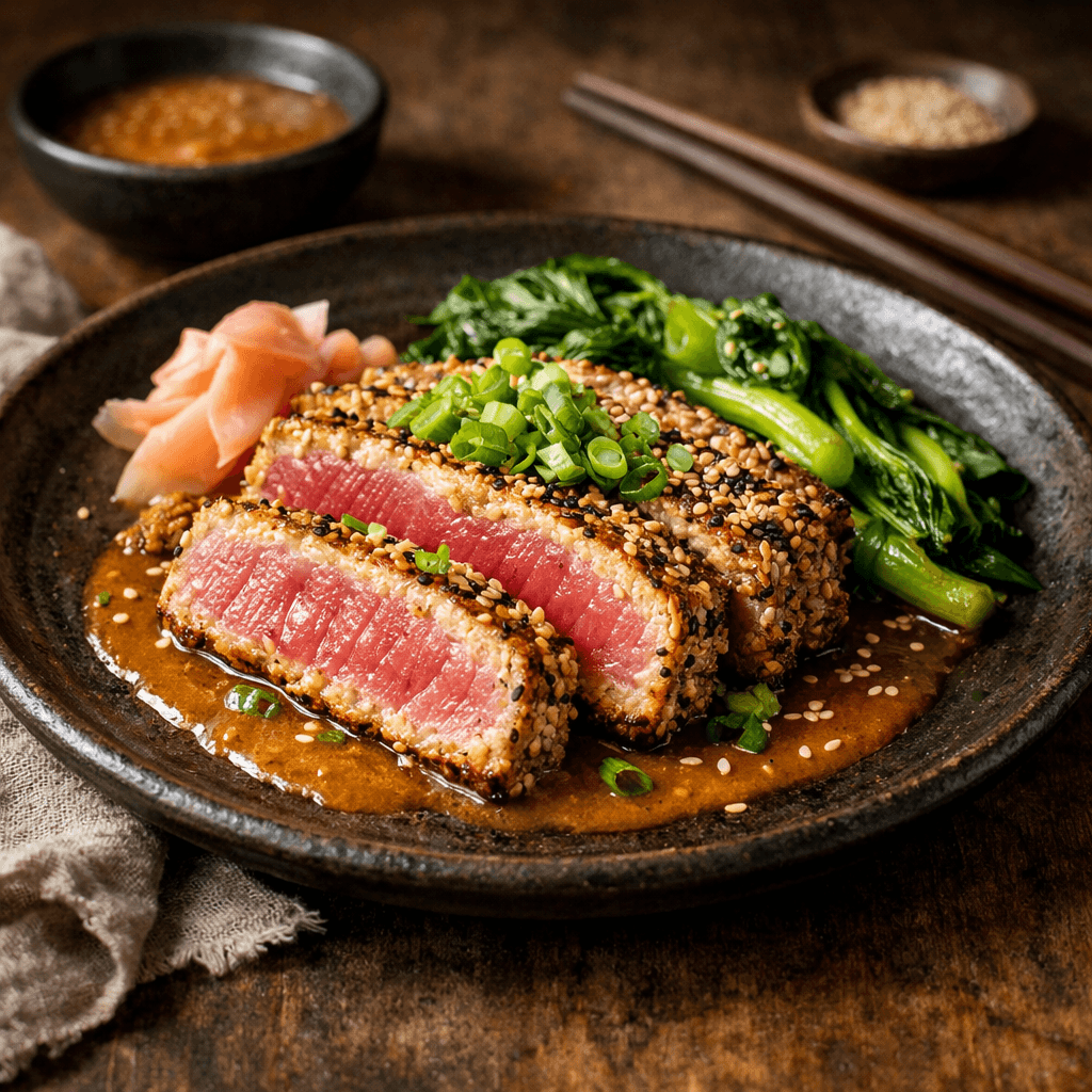 Thon Sauté au Sésame