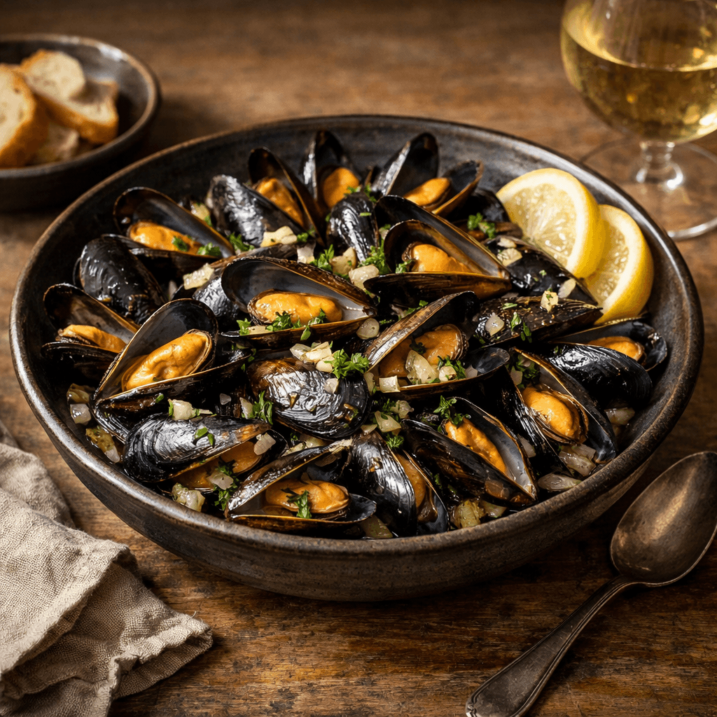 Mejillones a la Marinera