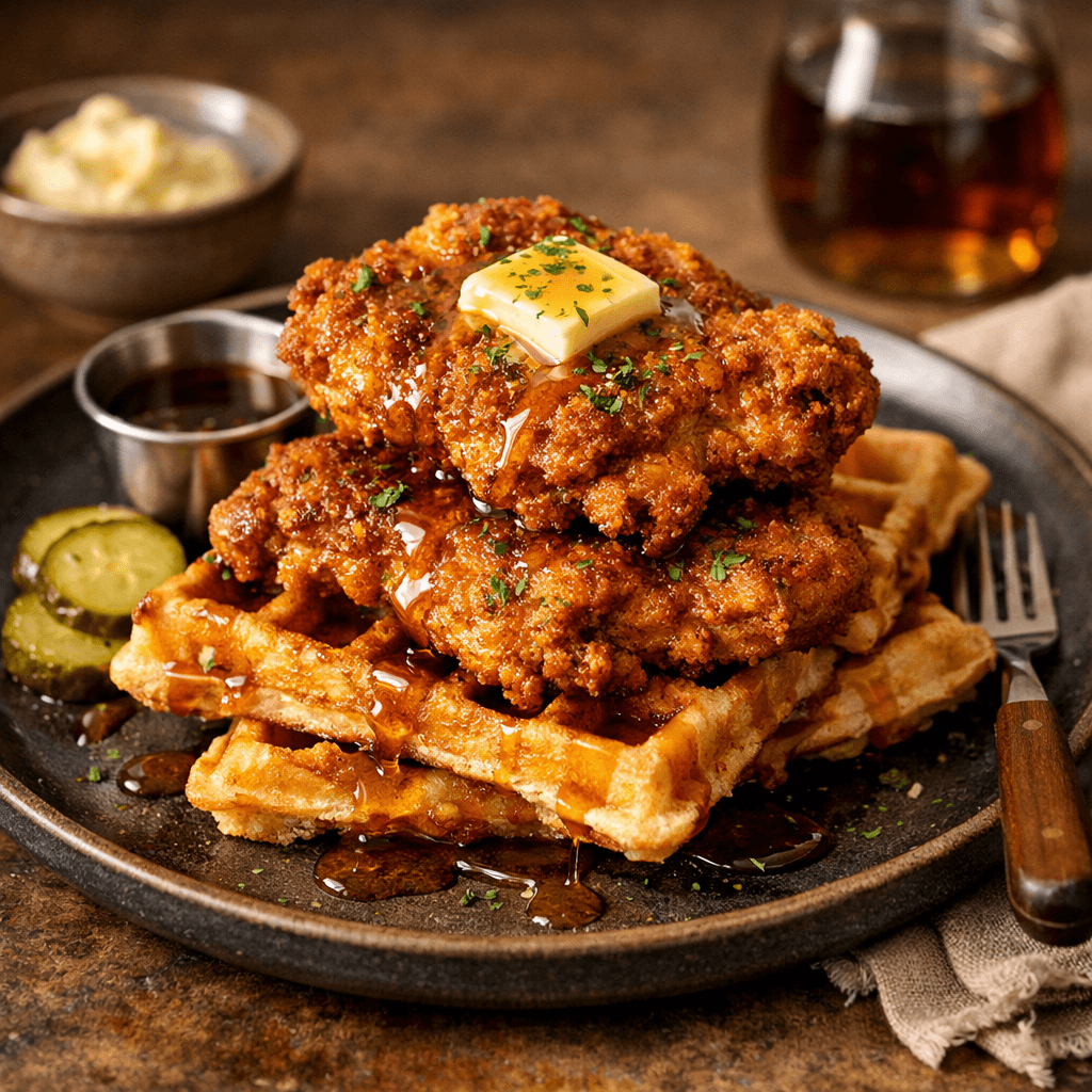 Chicken and Waffles