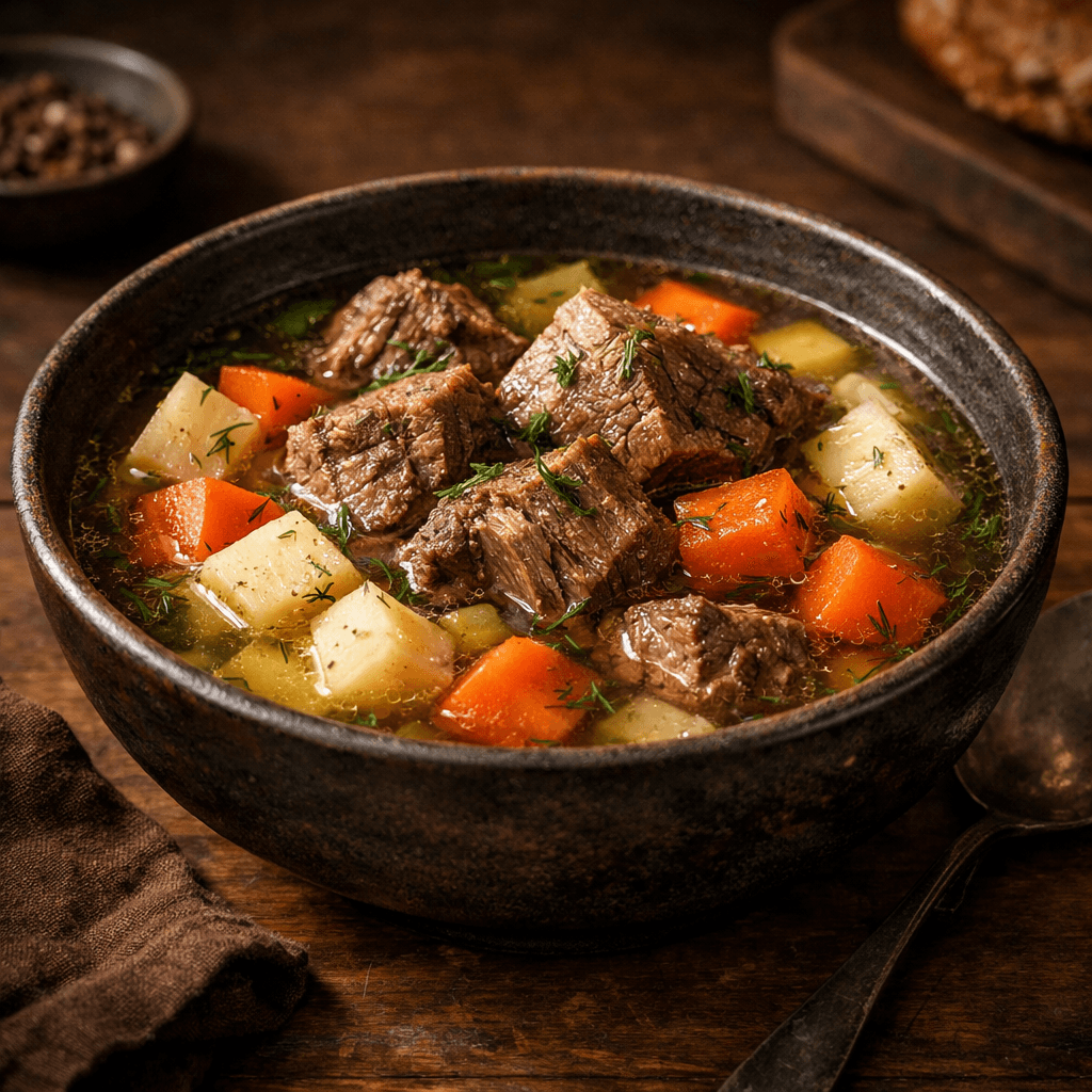 Rindfleischsuppe