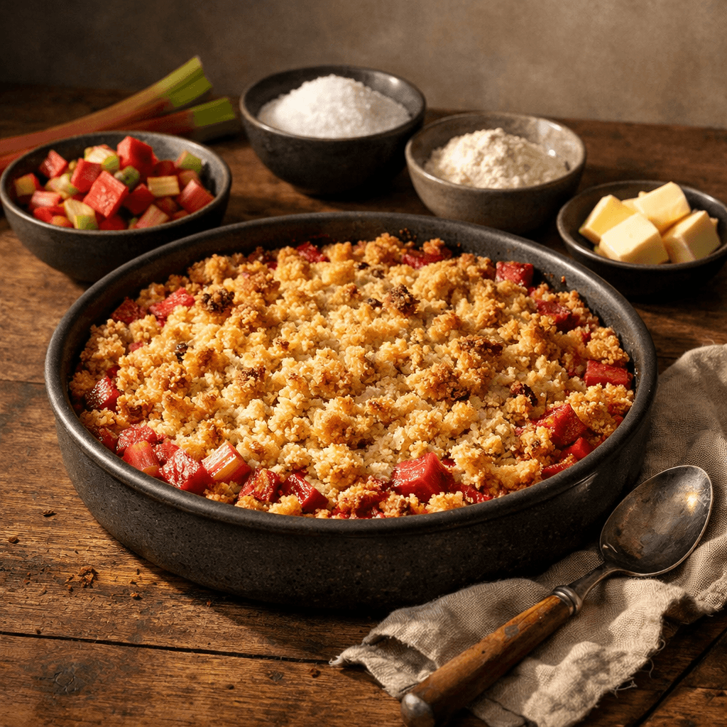 Crumble di Rabarbaro