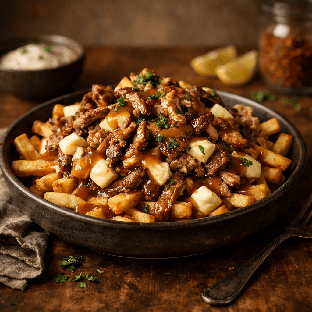 Poutine de Shawarma
