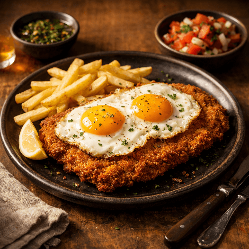 Milanesa a Caballo