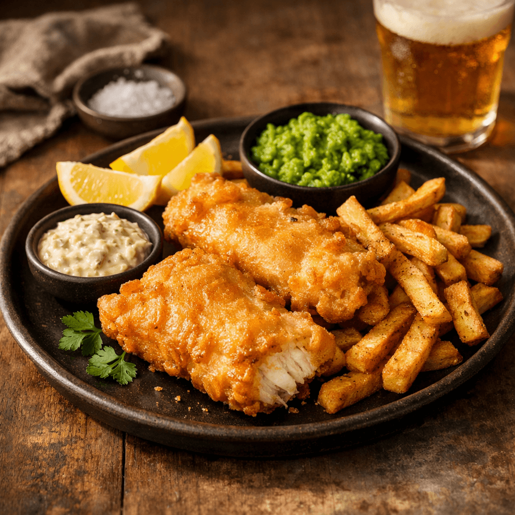 Pescado y Papas Fritas