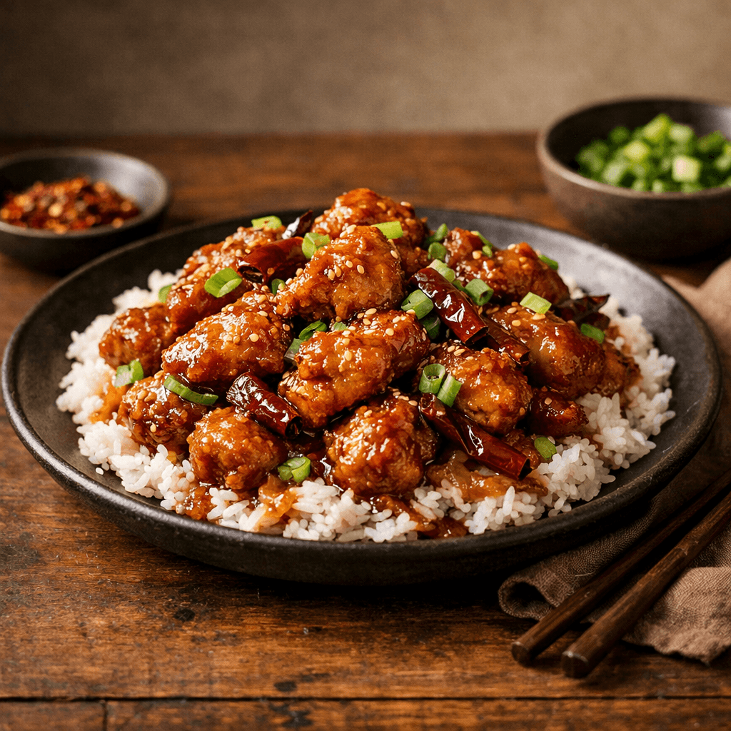 Pollo General Tso