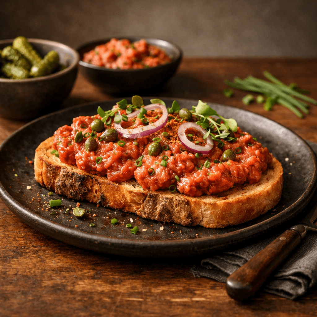 Toast al Filet Americain