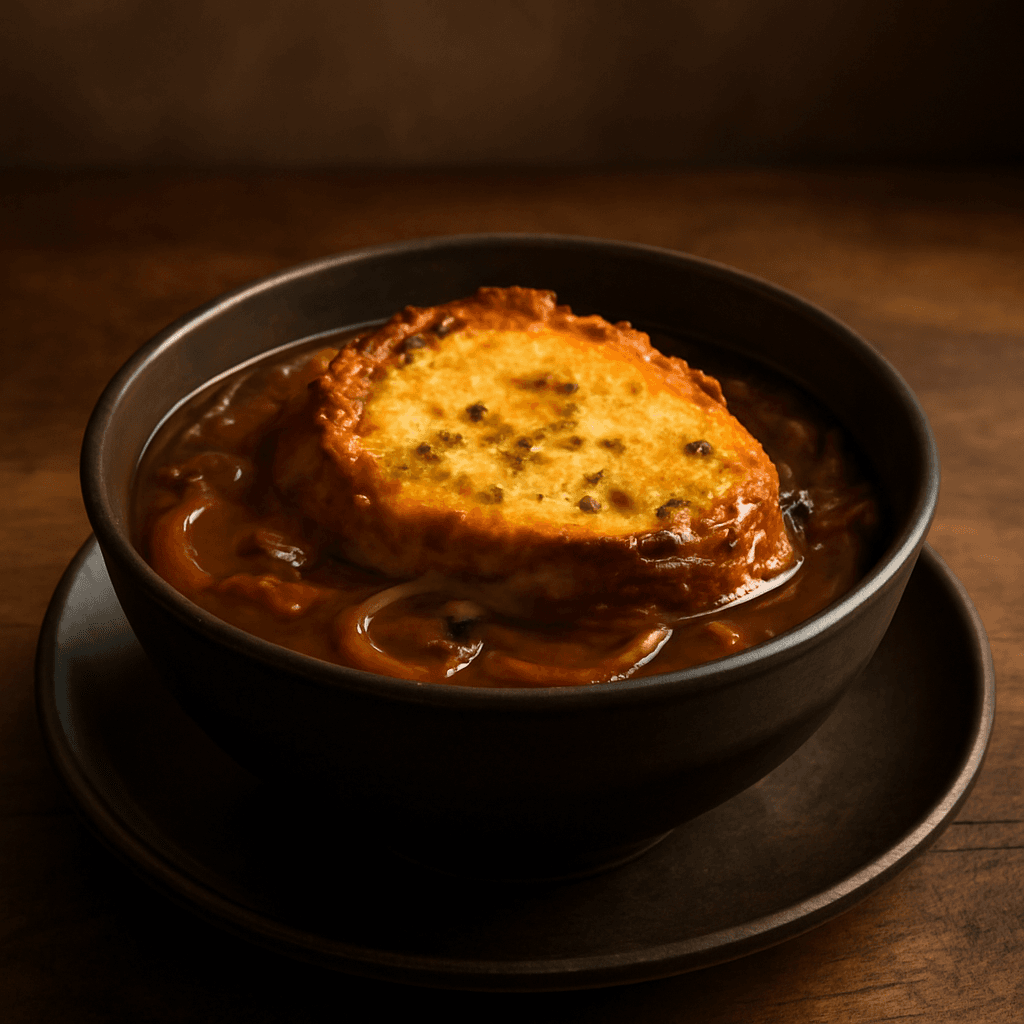 Französische Zwiebelsuppe