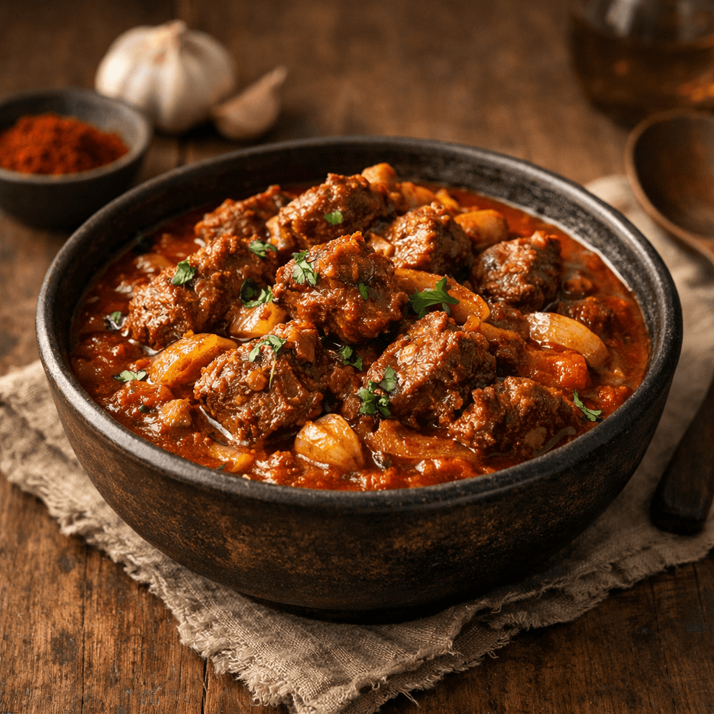 Ziegenfleisch Eintopf